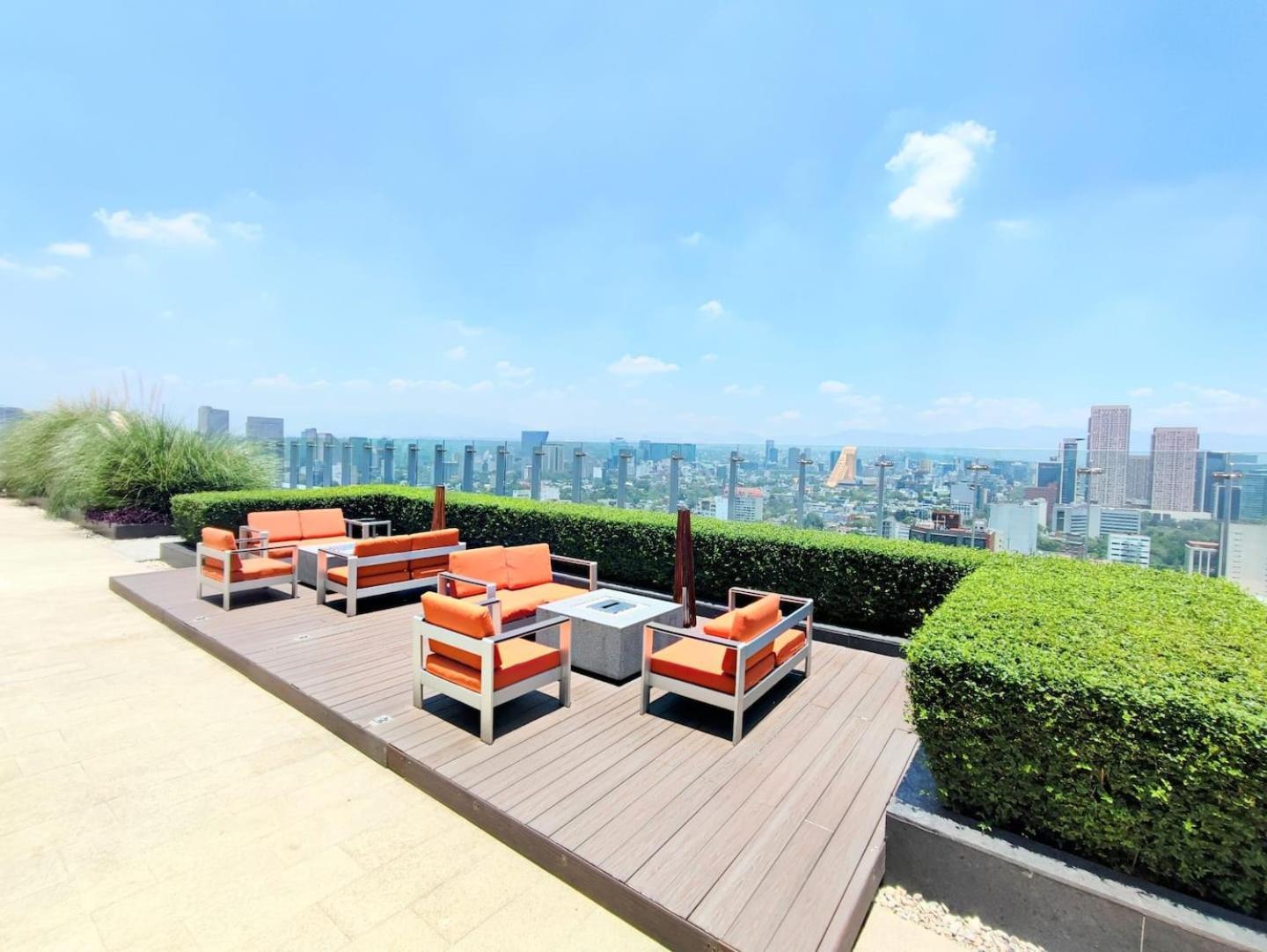 Alluring Views, Luxuriously Appointed In Polanco Mexico by Eksteriør bilde